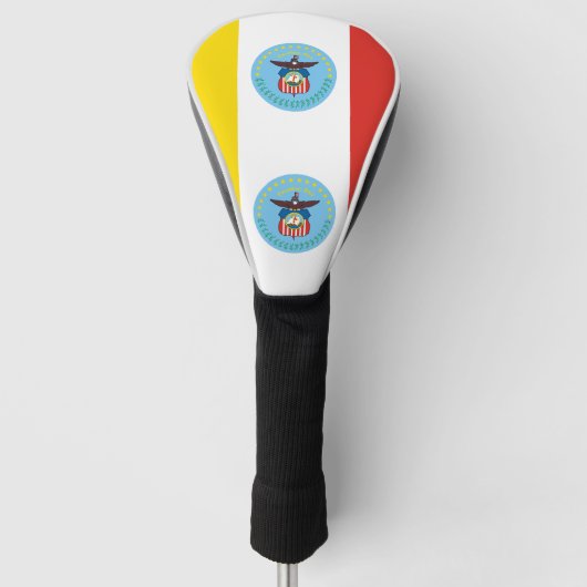 Flagge von Columbus, Ohio Golf Head Cover Headcover (Vorderseite)
