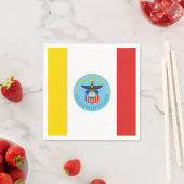 Flagge von Columbus, Ohio Papier Servietten (Beispiel)