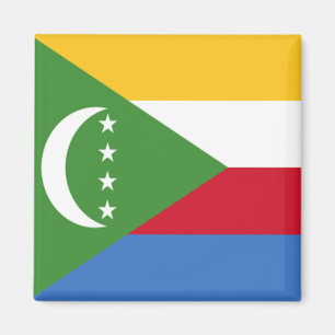 Flagge von Comoren Magnet