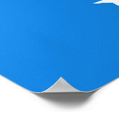 Flagge von Corpus Christi Poster (Ecke)