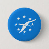 Flagge von Corpus Christi, Texas Button (Vorderseite)