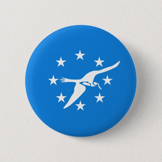 Flagge von Corpus Christi, Texas Button (Vorderseite)