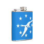 Flagge von Corpus Christi, Texas Flachmann (Rechts)