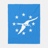 Flagge von Corpus Christi, Texas Fleecedecke (Vorderseite)