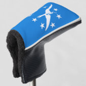 Flagge von Corpus Christi, Texas Golf Headcover (3/4 Vorderseite)