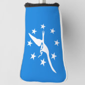Flagge von Corpus Christi, Texas Golf Headcover (Rotieren 90)