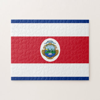 Flagge von Costa Rica Puzzle