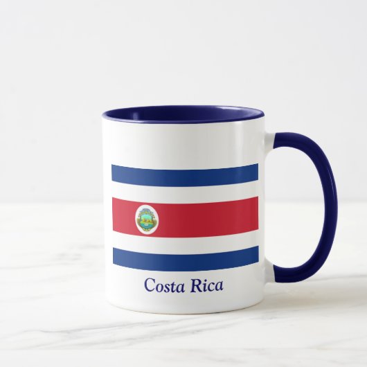 Flagge von Costa Rica Tasse (Rechts)