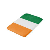 Flagge von Côte d'Ivoire Badematte (Schrägansicht)
