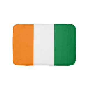 Flagge von Côte d'Ivoire Badematte
