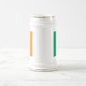 Flagge von Côte d'Ivoire Bierglas (Mittel)