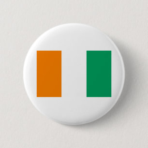 Flagge von Côte d'Ivoire Button