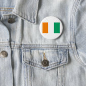Flagge von Côte d'Ivoire Button (Beispiel)