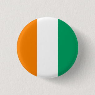 Flagge von Côte d'Ivoire Button