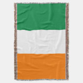Flagge von Côte d'Ivoire Decke (Vorderseite Vertikal)