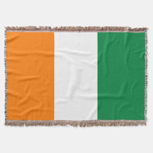 Flagge von Côte d'Ivoire Decke (Vorderseite)