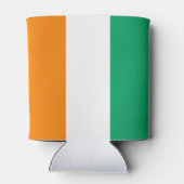 Flagge von Côte d'Ivoire Dosenkühler (Rückseite)
