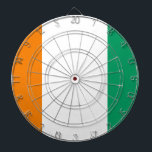 Flagge von Côte d'Ivoire - Drapeau de la Côte d'Iv Dartscheibe<br><div class="desc">Flagge von Côte d'Ivoire - Drapeau de la Côte d'Ivoire</div>