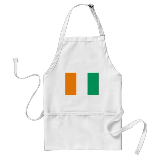 Flagge von Côte d'Ivoire - Drapeau de la Côte d'Iv Schürze (Vorne)