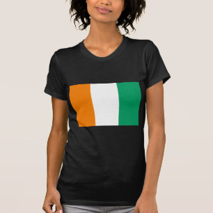 Flagge von Côte d'Ivoire - Drapeau de la Côte d'Iv T-Shirt