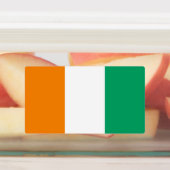 Flagge von Côte d'Ivoire Etiketten (Befestigt)