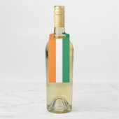 Flagge von Côte d'Ivoire Flaschenanhänger (Auf Flasche)