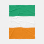 Flagge von Côte d'Ivoire Fleecedecke (Vorderseite)
