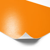 Flagge von Côte d'Ivoire Fotodruck (Ecke)