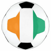 Flagge von Côte d'Ivoire Fußball (Vorderseite)