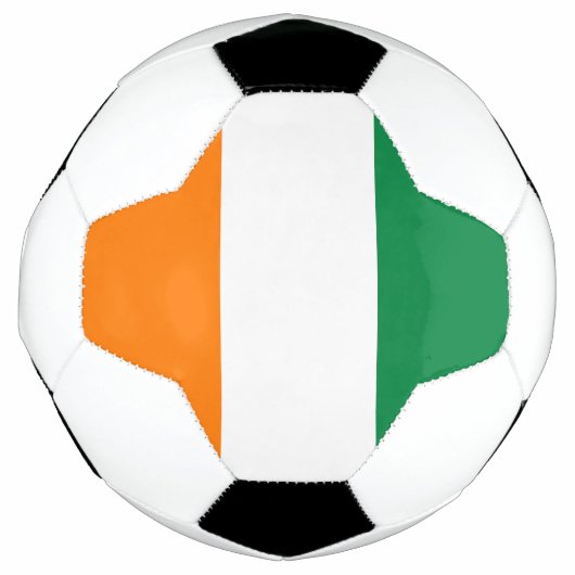 Flagge von Côte d'Ivoire Fußball (Vorderseite)