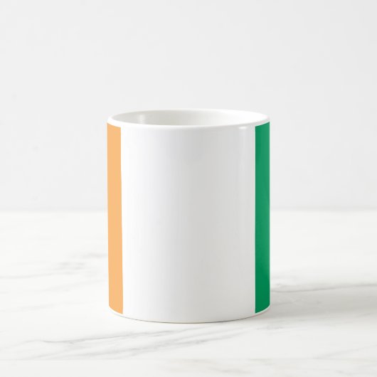 Flagge von Côte d'Ivoire Kaffeetasse (Mittel)
