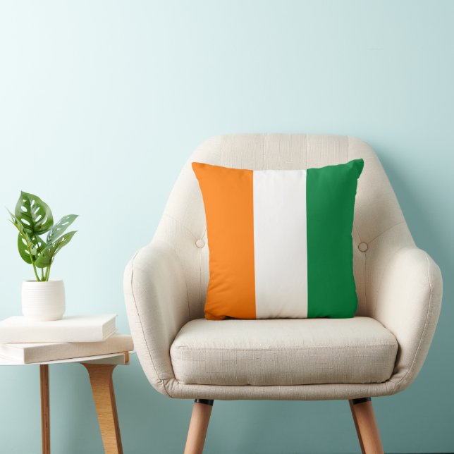 Flagge von Côte d'Ivoire Kissen (Stuhl )