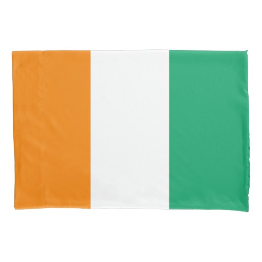 Flagge von Côte d'Ivoire Kissenbezug (Vorderseite)