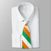 Flagge von Côte d'Ivoire Krawatte (Gebunden)