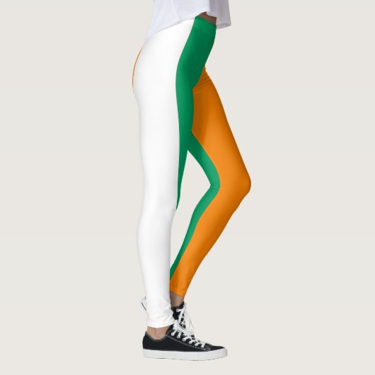 Flagge von Côte d'Ivoire Leggings (Rechts)