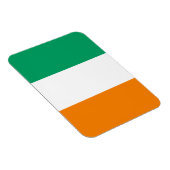 Flagge von Côte d'Ivoire Magnet (Rechte Seite)