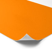 Flagge von Côte d'Ivoire Poster (Ecke)