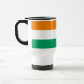 Flagge von Côte d'Ivoire Reisebecher (Links)
