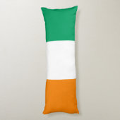 Flagge von Côte d'Ivoire Seitenschläferkissen (Rückseite (Vertikal))