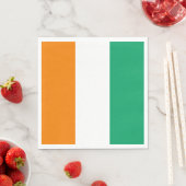 Flagge von Côte d'Ivoire Serviette (Beispiel)