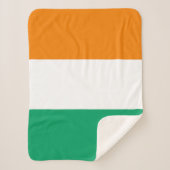 Flagge von Côte d'Ivoire Sherpadecke (Vorderseite)