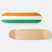 Flagge von Côte d'Ivoire Skateboard (Horizontal)