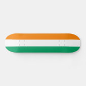Flagge von Côte d'Ivoire Skateboard (Horizontal)
