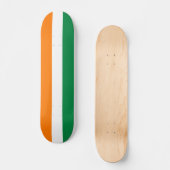 Flagge von Côte d'Ivoire Skateboard (Vorderseite)