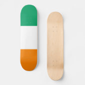Flagge von Côte d'Ivoire Skateboard (Vorderseite)