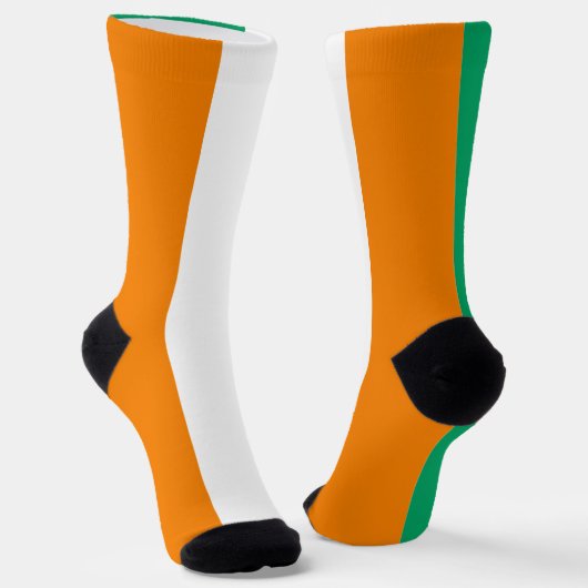Flagge von Côte d'Ivoire Socken (Gewinkelt)