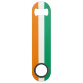 Flagge von Côte d'Ivoire Speed Flaschenöffner (Rückseite)
