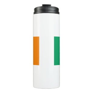 Flagge von Côte d'Ivoire Thermosbecher