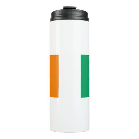 Flagge von Côte d'Ivoire Thermosbecher (Vorderseite)