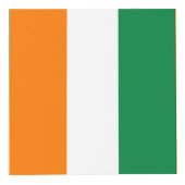 Flagge von Côte d'Ivoire Würfel (Vorderseite)